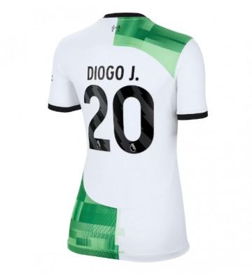 Liverpool Diogo Jota #20 Udebanetrøje Dame 2023-24 Kort ærmer